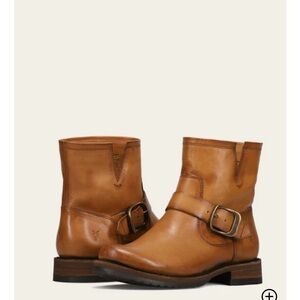 //FRYE// Shearling Lined Brown ?Valerie Ankle Boots